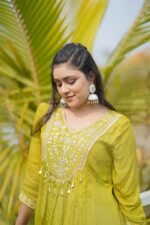 Meadow Glow Embroidered Kurta Set - Image 5