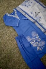 Azure Bloom Embroidered - Image 4