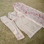 Ivory Garden Embroidered Kurta Set