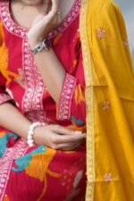 Sunset Muse Printed Kurta Set - Image 4